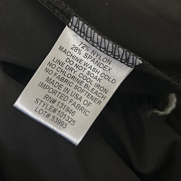 Jude Connally Black Drawstring Tie Waist Ruffle Peasant Midi Dress - M - Picture 11 of 12